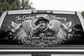 Custom Blasted‑Style Rear Window Decal – Full Back Window