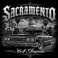 64 Impala Lowrider Tee – Sacramento Edition